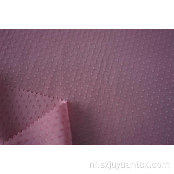 100% Viscose Swiss Dot Jacquard Dyed Fabric